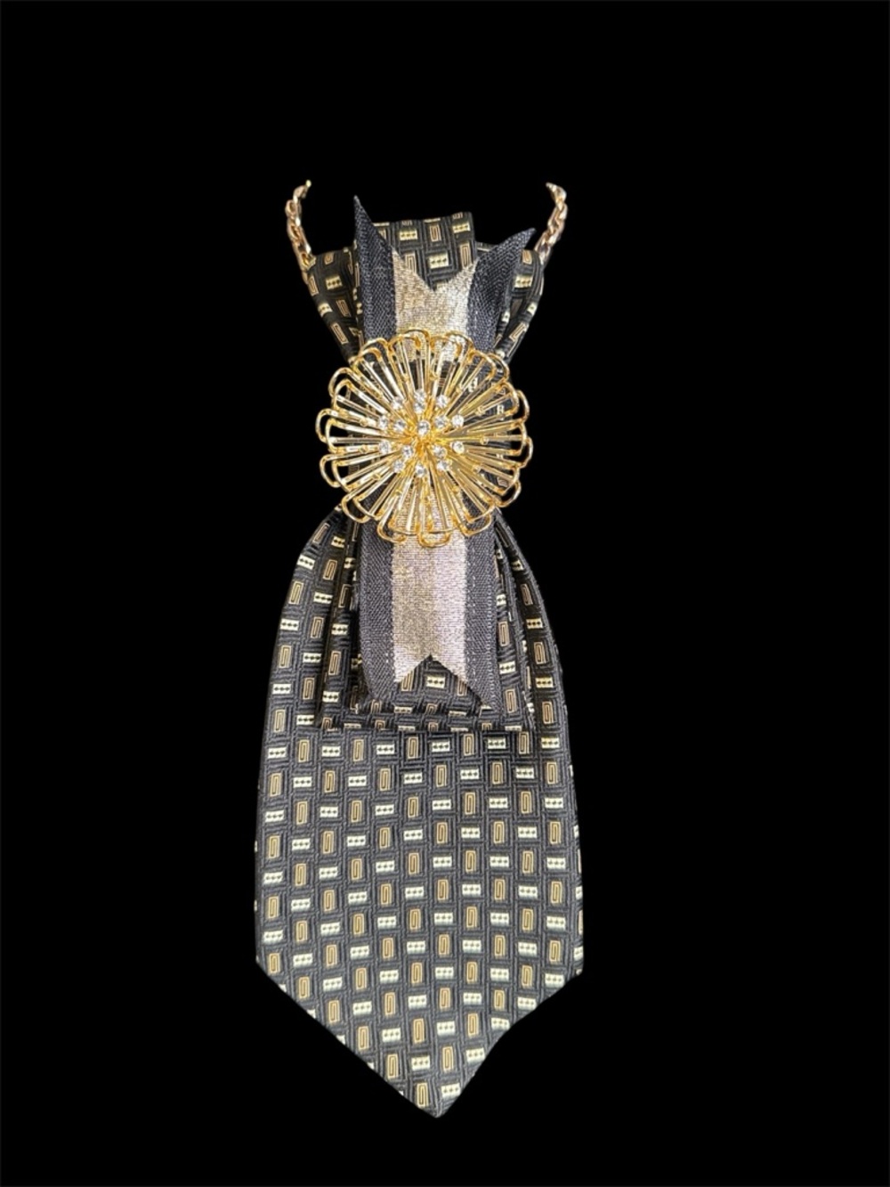 Statement Tie Necklace
